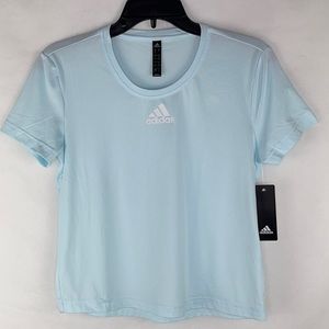 Adidas Sky Blue Sport Top